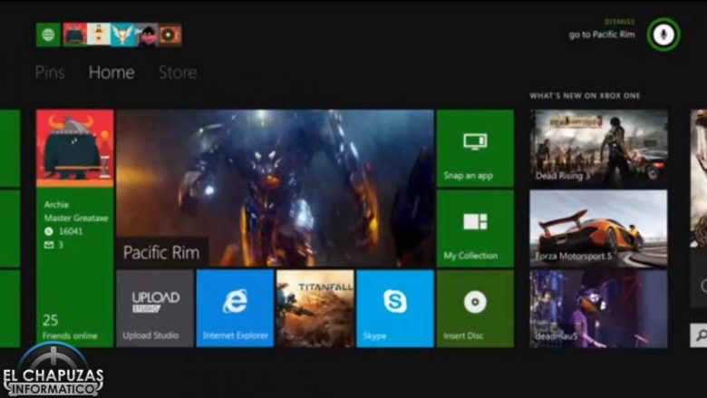 Xbox y su nueva interfaz