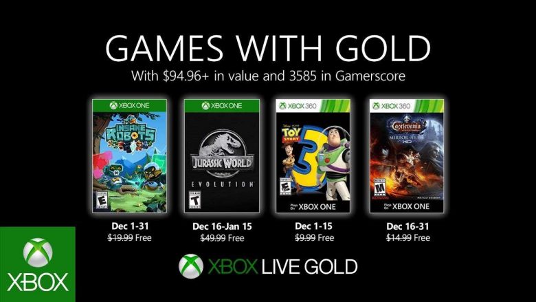 games with gold diciembre 2019
